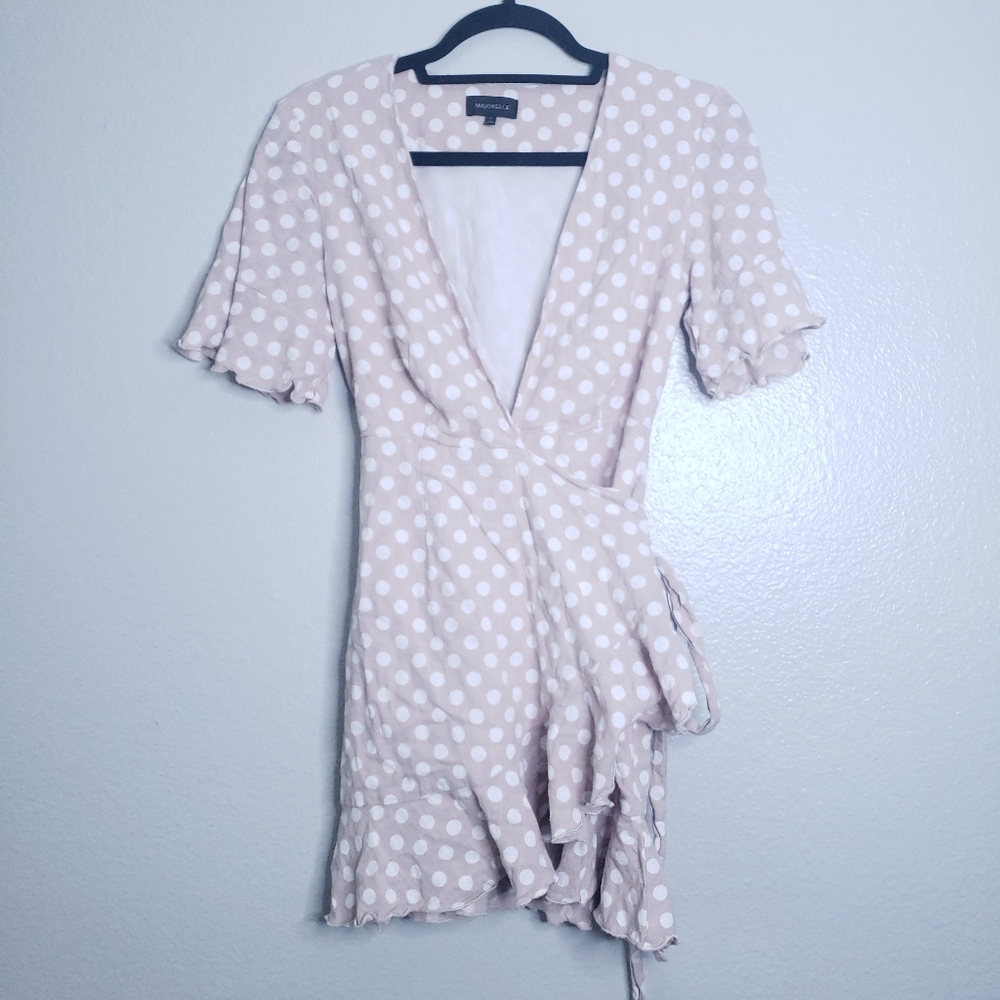 Revolve Majorelle Portia Dress in Taupe Size XS